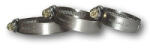 Bradas Csőbilincs csigamenetes, rozsdamentes W2/12 130-150mm (K100) (BSW2130-15012)