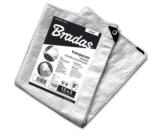 Bradas Ponyva-megerősített LENO CRISTAL 100g áttetsző 5x8m (PLC10058)
