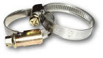 Bradas Csőbilincs csigamenetes, rozsdamentes W2/9 120-140mm (K100) (BSW2120-1409)