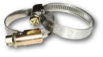 Bradas Csőbilincs csigamenetes, rozsdamentes W2/9 150-170mm (K100) (BSW2150-1709)