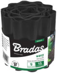 Bradas Univerzális szegély 9 m x 20 cm, fekete