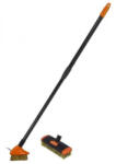 Bradas Kőburkolat tisztító kefe SET teleszkopos fém nyél 80-140 cm (KT-CX14)