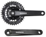 Shimano Pedalier Shimano Altus MT101-2, 175 mm, 36/22T, 2x9, pătrat (OEM)