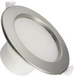 NEDES Tűzbiztos LED spot lámpa (10W/850lm/115x60mm) ezüst, természetes fehér (LDL154/S)