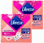 Libresse Ultra Multistyle szárnyas egészségügyi betét, minden fehérneműhöz (2x10 db)