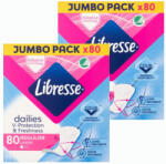 Libresse Dailies Fresh & Protect Regular tisztasági betét (2x80 db)