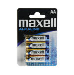 Somogyi Elektronic Maxell LR6 AA elem, alkáli, ceruza, 1, 5V, 4 db/csomag (Maxell LR6)