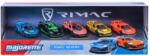 Majorette Set 5 Masinute Metalice Rimac Nevera 7.5cm (3467452080528)