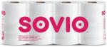 SOVIO Toalettpapír, 3 rétegű, 250 lap, 27, 5 m, 8 tekercs, SOVIO (PP21186) - tonerpiac