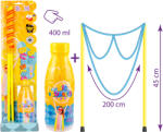 TUBAN Pálca készlet zsinórral pohár óriásbuborékokhoz + folyadék 400 ml (TU3647)