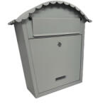 BW Postaláda Szürke Kerek Csipkés Sába 38*13, 5*36 Cm (z-2050946-v)