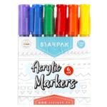Starpak Akril Marker filctoll készlet - 6 darabos (IMO-SP-497710)