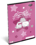 LIZZY Füzet vonalas LIZZYSULI A/4 32 lapos 81-32 Kittok Stars Purrfect (7500164001) - fotoland