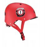 Globber Gyerek bukósisak Globber Elite Lights new red racing (4897070184510)