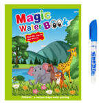 SmartWiz Carte de colorat cu apa Magic Book , Reutilizabila, plina de culori vibrante, Dumbo si prietenii sai Carte de colorat