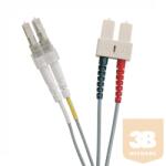 Excel-Networking Optikai duplex patch kábel LC-SC 62, 5/125 OM1 2m (200-186) EXCEL