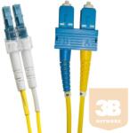 Excel-Networking Optikai duplex patch kábel LC-SC 9/125 OS2 3m (200-690) EXCEL
