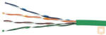 Excel-Networking UTP Cat. 5e patch kábel PVC, ZÖLD (100-083-305M) EXCEL (100-082-305M)