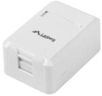 Lanberg Falon kívüli aljzat 1db keystone modulhoz (OK1-0001-W) - 3bnetwork