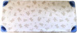  Gumifüles ovis lepedő bézs maci - felhő mintás 55x130cm / 58x130cm ágyra