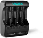 Videx Töltő 4x AA 4x AAA R6 R3 Videx elemhez (VIDBAT380)