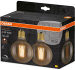 OSRAM 2db LED dekoratív izzó E27 G95 6, 5W = 55W 725lm 2700K , 300°-os izzószál, szabályozható (4058075754737)