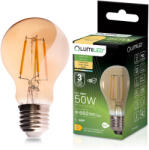 Lumileds LED izzó E27 A60 6W 660LM = 50W 2000K Meleg 360° Izzószálas borostyánszínű LUMILED (LUMLEDL1022)
