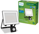 Philips LED reflektor lámpa reflektor 30 W 3200lm 5000K IP65 mozgás- és alkonyérzékelővel, Black Lois Philips (8720169365247)