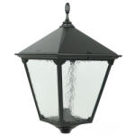 Su-Ma Lámpabúra fej kültéri álló kerti lampa Retro Square K 1018 BD KW E27 Su-Ma (SUMLE0646)