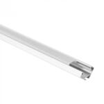 Ecolight Sarokba szerelhető eloxált alumínium LED profil 1m matt borítással LED szalagokhoz + végzárókkal R sorozat Ecolight (ECOPRO0405M)