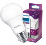 Philips LED izzó E27 A60 10W = 75W 1055lm 6500K hideg fehér PHILIPS (8718699769369)