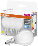 OSRAM 3db LED izzó Gömb E14 P45 5, 5W = 60W 806lm 4000K semleges 300°-os izzószál OSRAM ALAP (4058075592612)