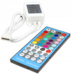 Masterled RGBW IR LED szalagvezérlő 40 gomb 8A Masterled (LVTAKCT0026)