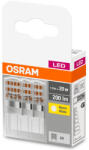 OSRAM 3PAK LED G9 KAPSZULA 1, 9W = 20W 200lm 2700K OSRAM alap (4058075450042)