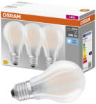 OSRAM 3PAK LED izzó E27 A60 6, 5W = 60W 806lm 4000K semleges 300°-os izzószál OSRAM ALAP (4058075592452)