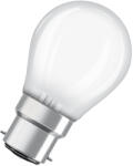 OSRAM LED izzó P45 gömb alakú B22d 4.8W = 40W 470lm 2700K Meleg 320° Szabályozható Retrofit Filament CLASSIC Osram (4058075437289)