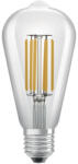 OSRAM E27 ST64 CL LED izzó 4W = 60W 840lm 3000K 360° OSRAM (4099854009693)