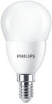 Philips LED izzó E14 7W = 60W 806lm 6500K hideg BALL PHILIPS (8719514313101)
