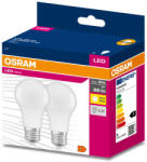 OSRAM 2db LED izzó E27 A60 8.5W = 60W 806lm 3000K 200° OSRAM ÉRTÉK (4058075628984)
