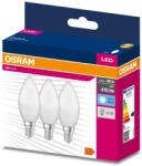 OSRAM 3db LED izzó E14 B35 4.9W = 40W 470lm 4000K Semleges 200° OSRAM ÉRTÉK (4058075476134)