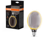 OSRAM LED dekoratív izzó G130 gömb alakú E27 4W = 12W 110lm 1800K Meleg 330° Füstölt izzószálas, szabályozható fényerővel Vintage 1906 Osram (4058075846104)