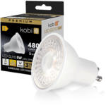 Kobi LED izzó GU10 spotlámpa 5W 450lm 3000K Meleg 80° Prémium Kobi (KOBZAR1128)