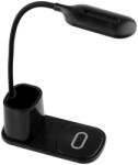 Masterled LED éjszakai asztali lámpa 3W 3000K - 6000K USB Touch QI töltővel NINA (LVTBIU0035)