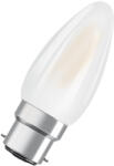 OSRAM LED izzó B35 gyertya B22d 4.8W = 40W 470lm 2700K Meleg 300° Szabályozható Retrofit Filament CLASSIC Osram (4058075434509)