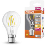 OSRAM LED izzó A60 B22d 7W = 60W 806lm 2700K Meleg 300° Szabályozható Retrofit Filament CLASSIC Osram (4058075448124)