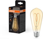 OSRAM LED dekoratív izzó ST64 Edison E27 8W = 60W 806lm 2200K Meleg CRI90 300° Borostyánsárga, szabályozható fényerővel Vintage 1906 Osram (4058075837003)
