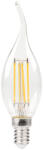 Kanlux LED izzó E14 Edison C35 5.9W = 60W 806lm 2700K Meleg, átlátszó XLED Filament Kanlux (KANLED2986)