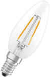 OSRAM LED izzó B35 E14 gyertya 1.8W = 25W 2700K 250lm Meleg 300° Izzószálas STAR CLASSIC Osram (4099854466779)
