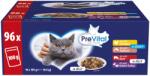 PreVital 96x100g Prevital zsebes macskahús, lazacmártással, zselével