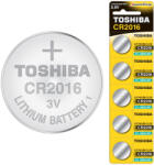 Toshiba speciális akkumulátorok Lithium CR 2016 3V buborékfólia 5 db (TOSBAT0605)